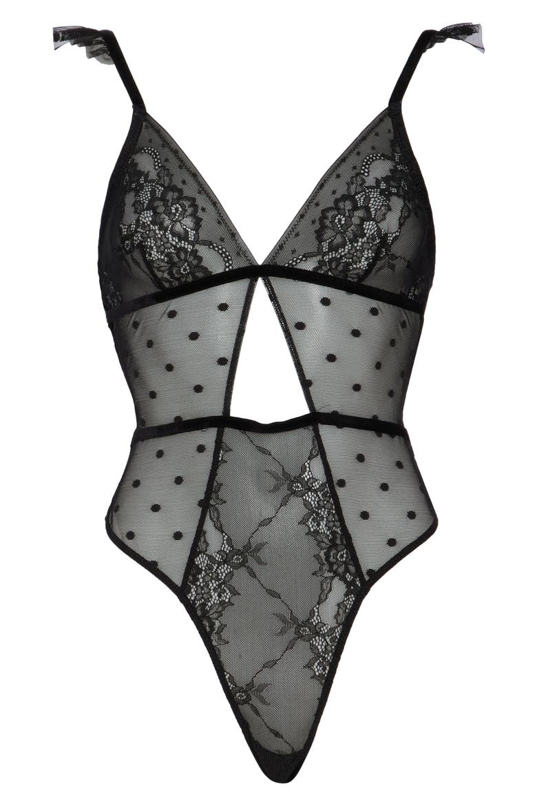 Flora Teddy, Alternate, color, BLACK