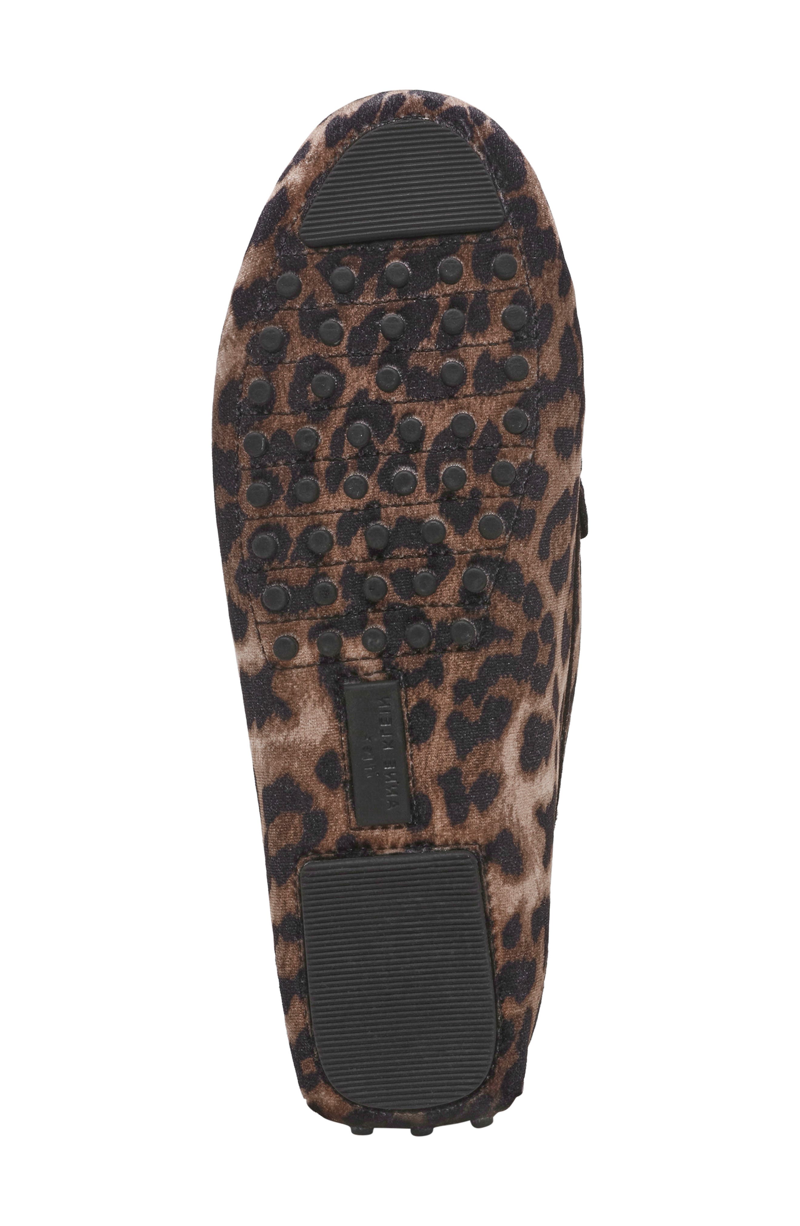 Chrystie Bit Loafer, Alternate, color, LEOPARD VELVET