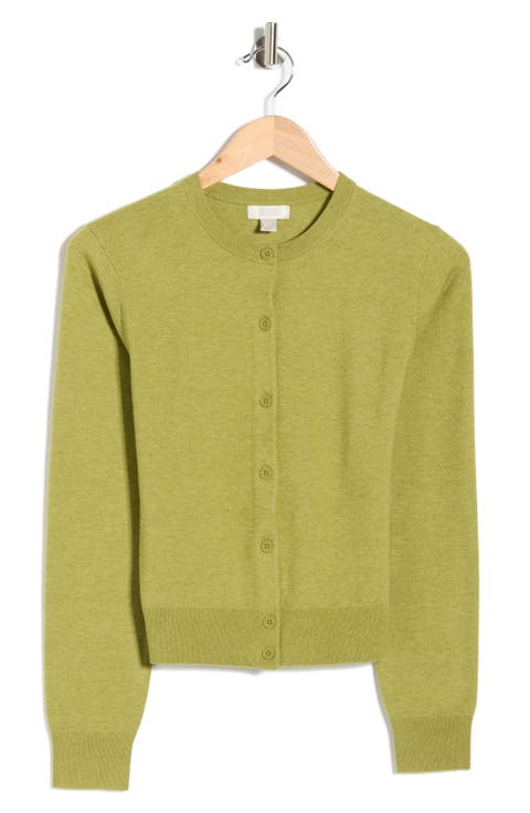 Crewneck Cardigan