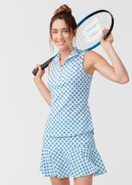Cabana Life Pique Flounce Skort