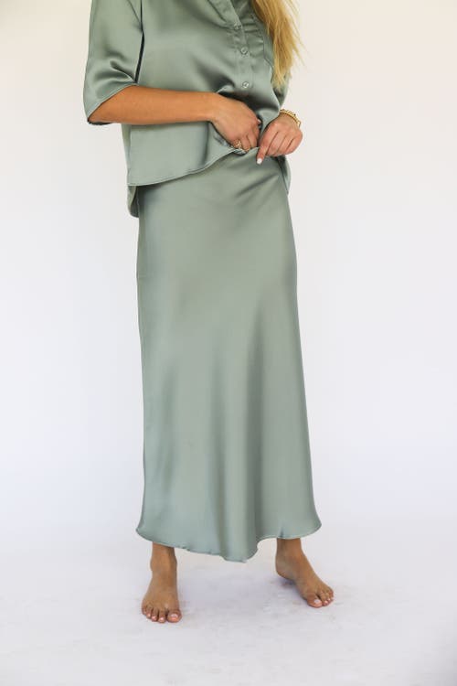 By Tess Collection Ella Skirt In White