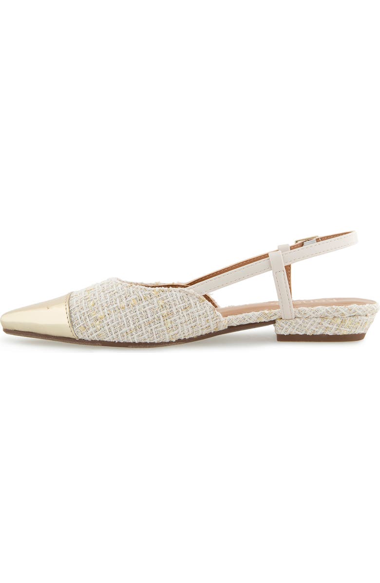 Kensie Penny Slingback Flat, Alternate, color,