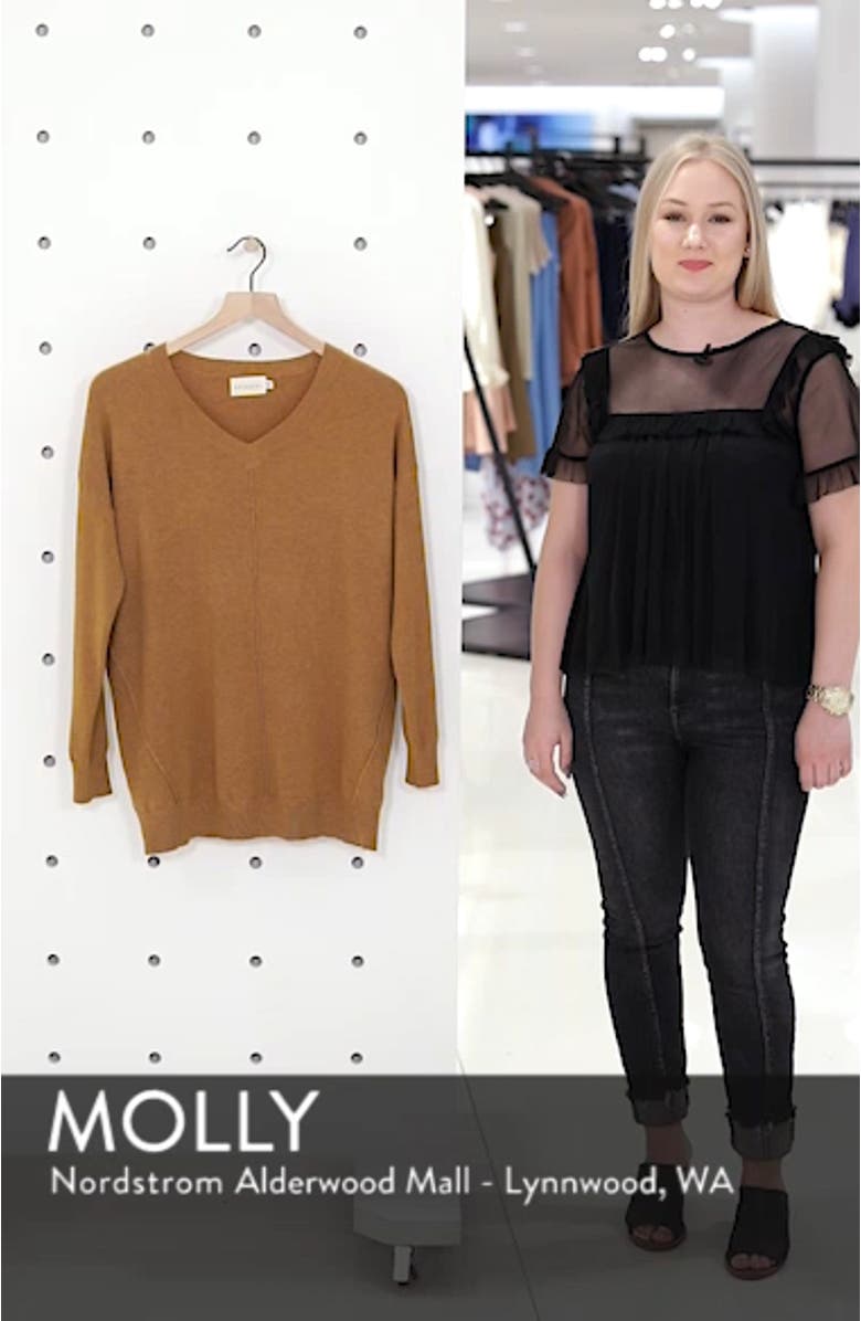 Exposed Seam Sweater, sales video thumbnail