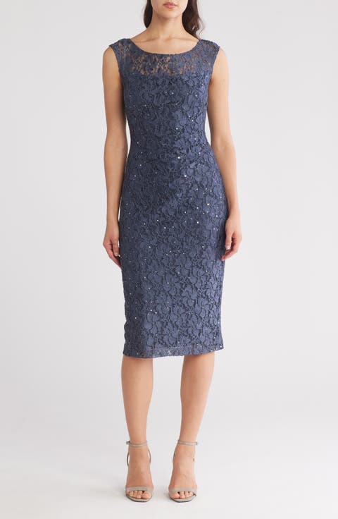 Sequin Lace Dress
