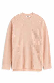 Madewell Crewneck Alpaca Blend Rib Sweater