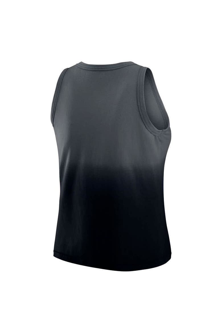 Women's WEAR by Erin Andrews x Gracie Hunt Navy Houston Texans Ombre Tank Top, Alternate, color, Navy