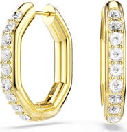 Swarovski Dextera Crystal Hoop Earrings