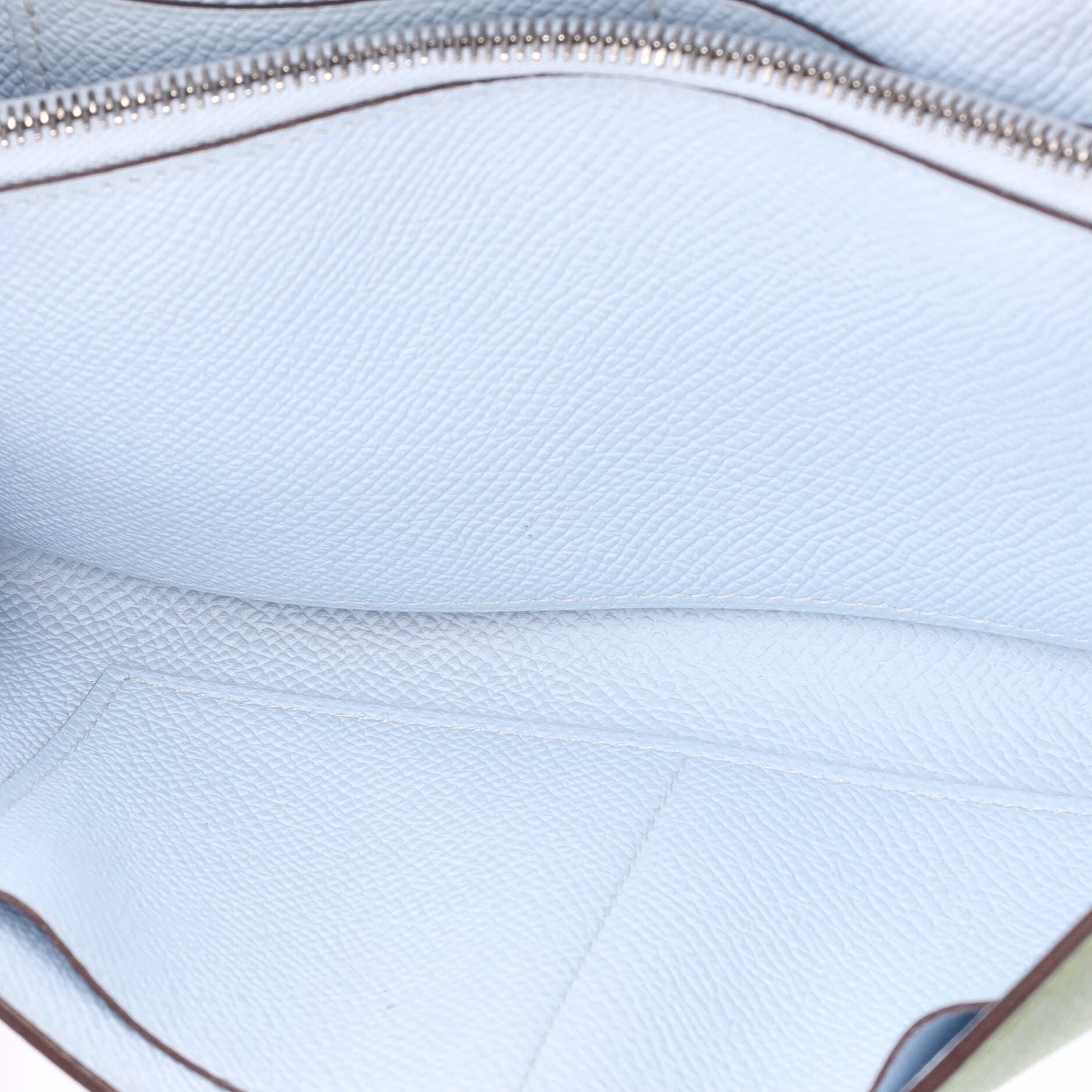 Pre-Owned Hermes Kelly To Go Wallet Verso Epsom, Alternate, color, 