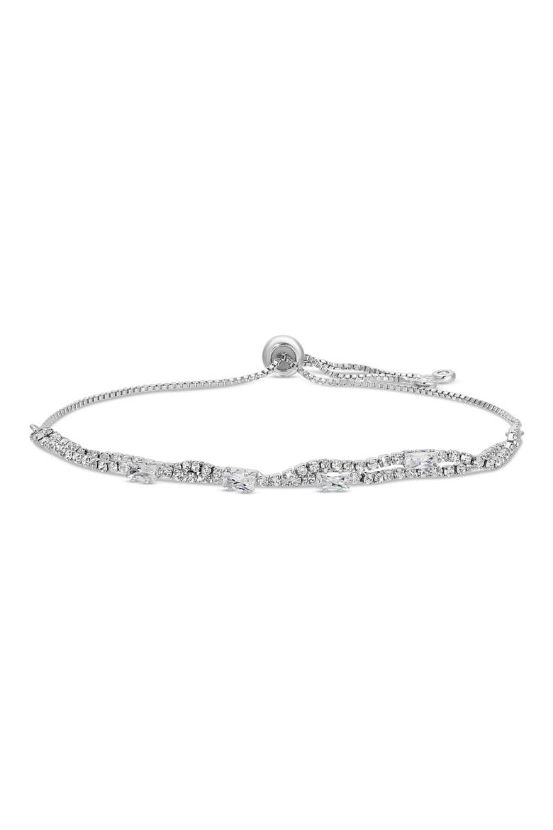 Set Of 2 Madrid Cubic Zirconia Bracelets, Alternate, color, GOLD