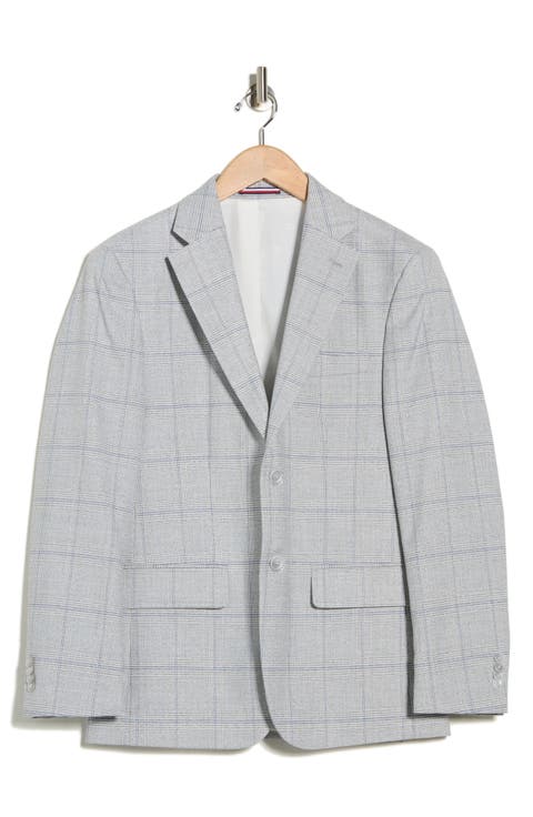 Two Button Notch Lapel Sport Coat