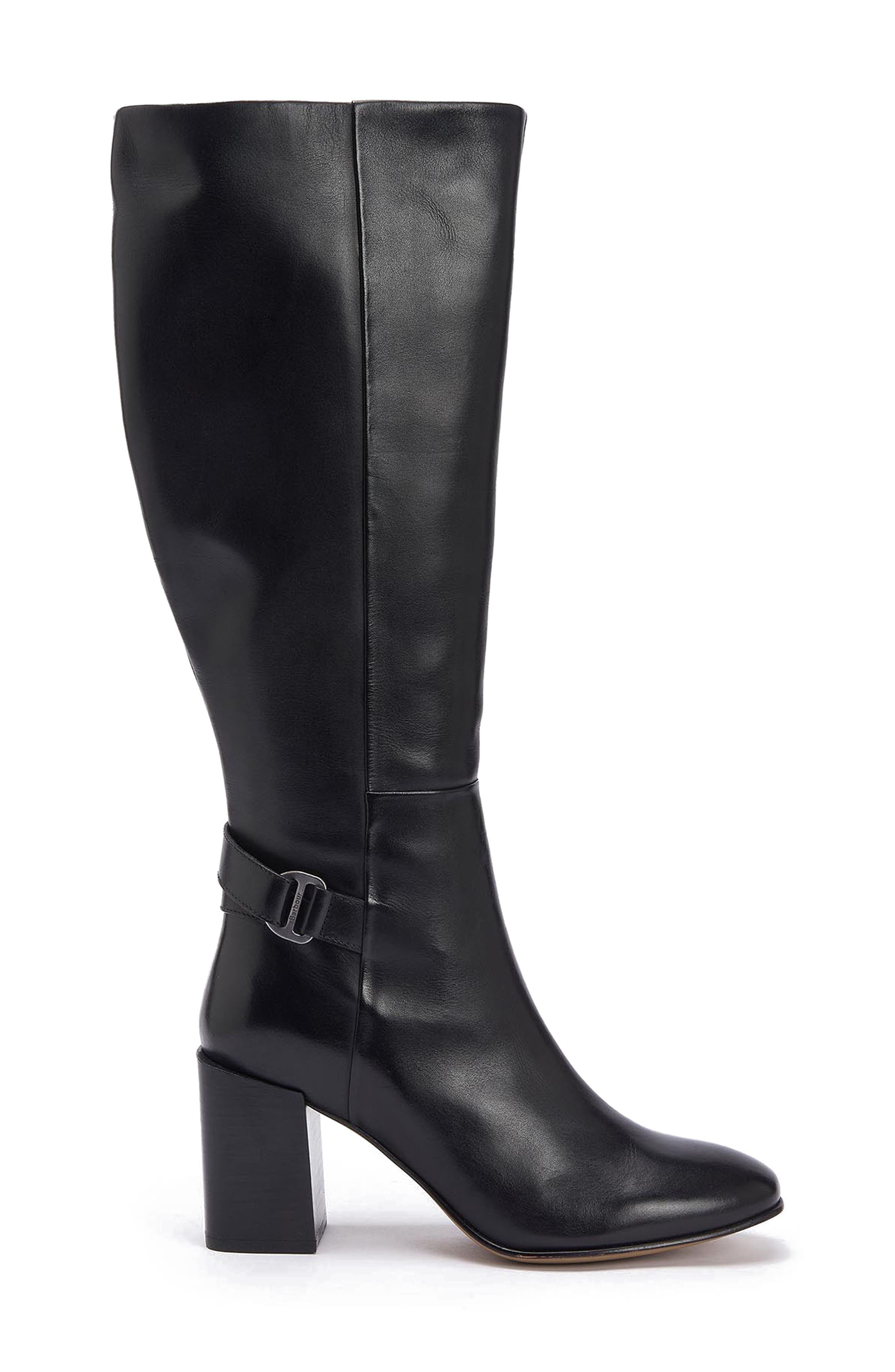 Barbour Saskia Knee High Boot, Alternate, color, 