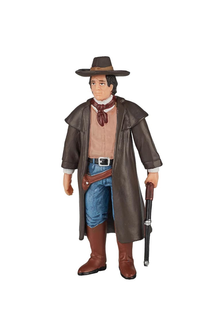MOJO - Realistic History Figurine, Wild West Lawman, Alternate, color, Multicolored