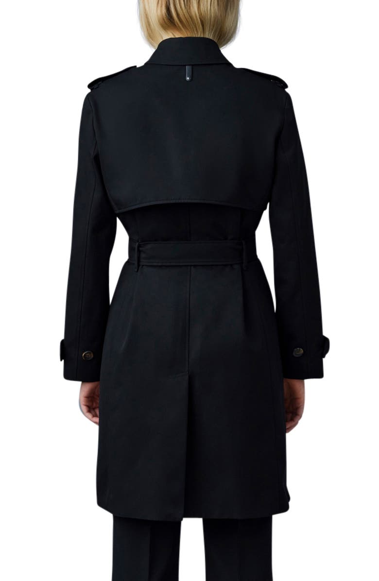 Mackage Winn 3-in-1 Insulated Trench Coat, Alternate, color, Black