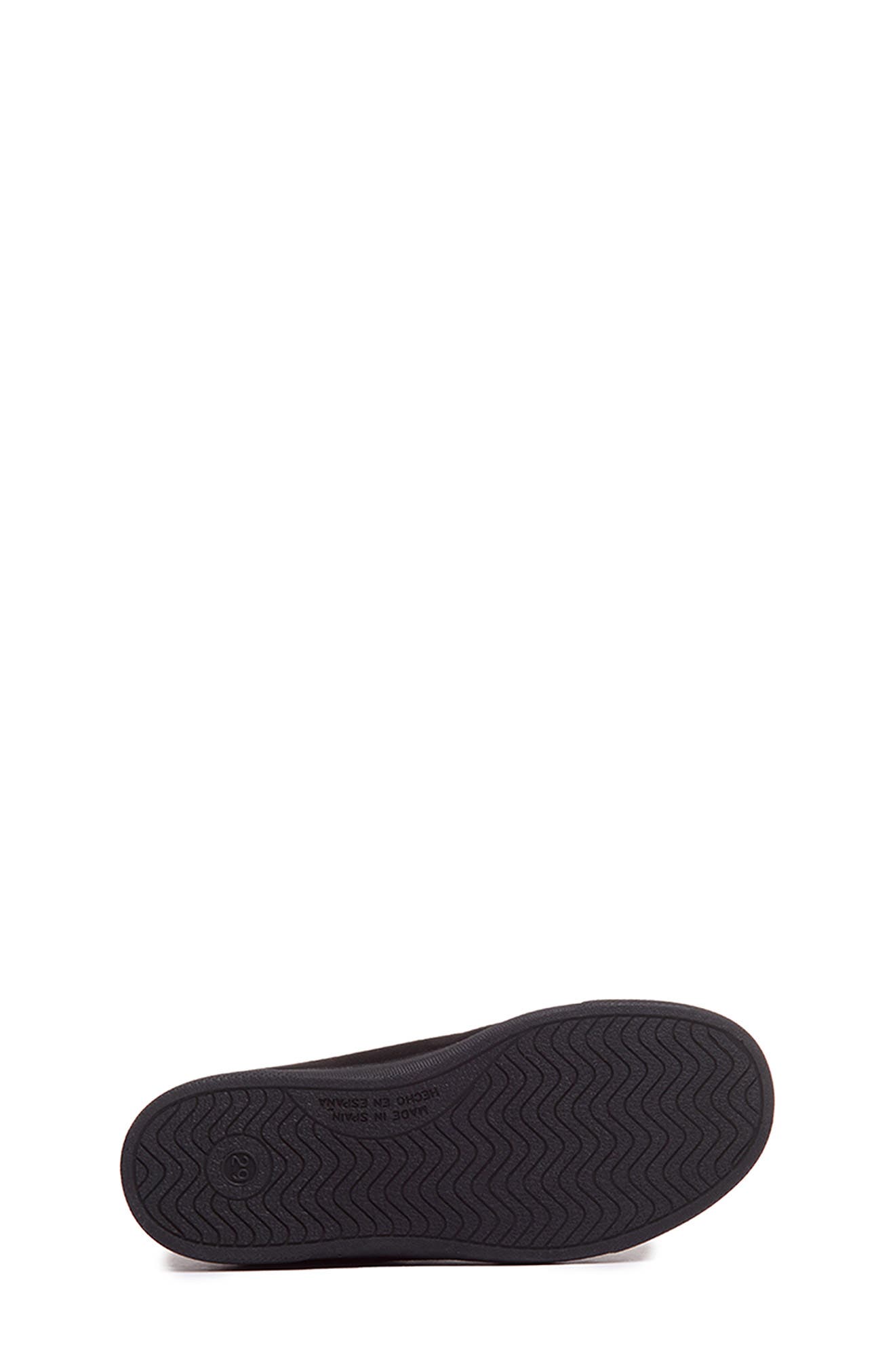 CHILDRENCHIC Fall Double Strap Sneaker, Alternate, color, Black