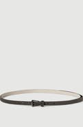 Brunello Cucinelli Suede belt with shiny loop