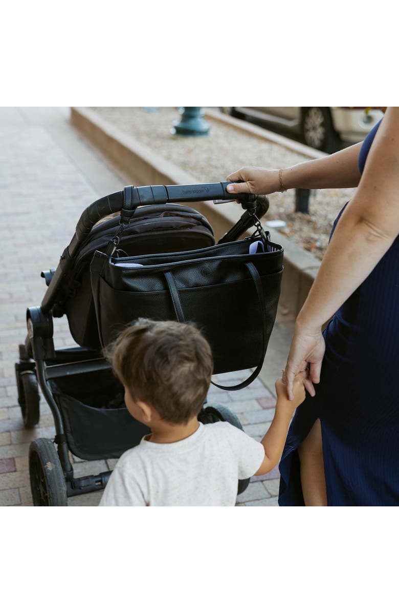 Parker Baby Co. Willow Tote, Alternate, color, Black
