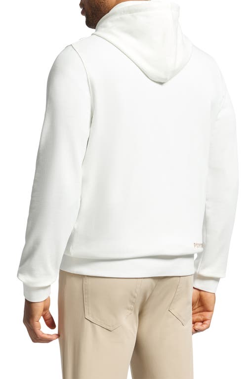 PSYCHO BUNNY PSYCHO BUNNY NEW CASTLE EMBROIDERED PULLOLVER HOODIE