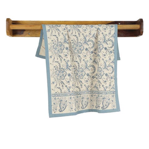 Ivy River - Hand Block Printed Kitchen Towels - Set of 2