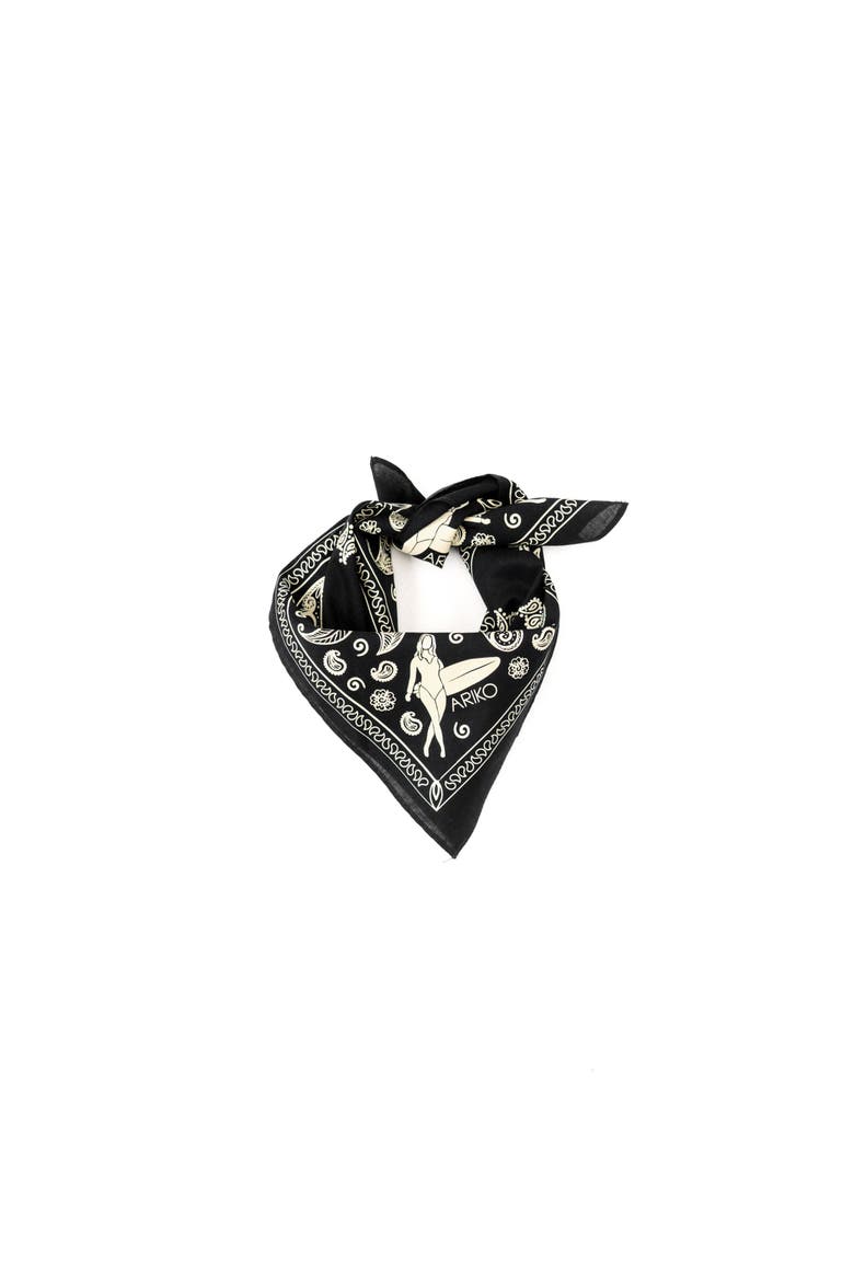 Beach Bandana, Alternate, color, Black