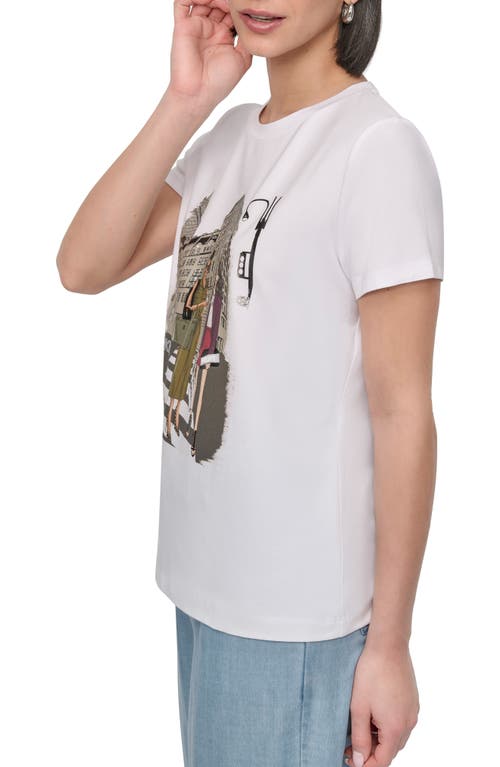 DKNY DKNY 5TH AVENUE GRAPHIC T-SHIRT