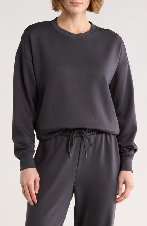 Abby Crewneck Crop Sweatshirt