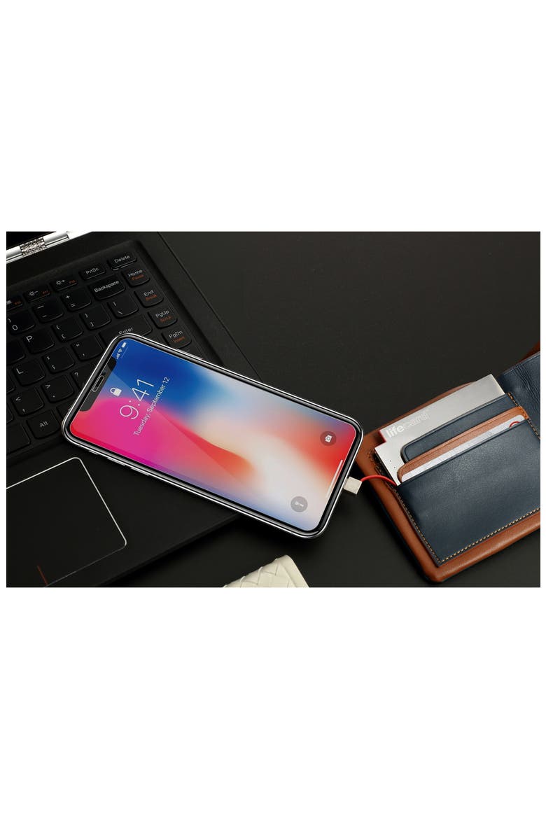 Lifecard Lightning Power Boost, Alternate, color, SILVER