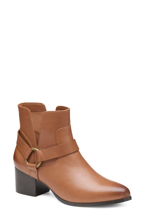 Johnston & Murphy Trista Harness Bootie In Brown