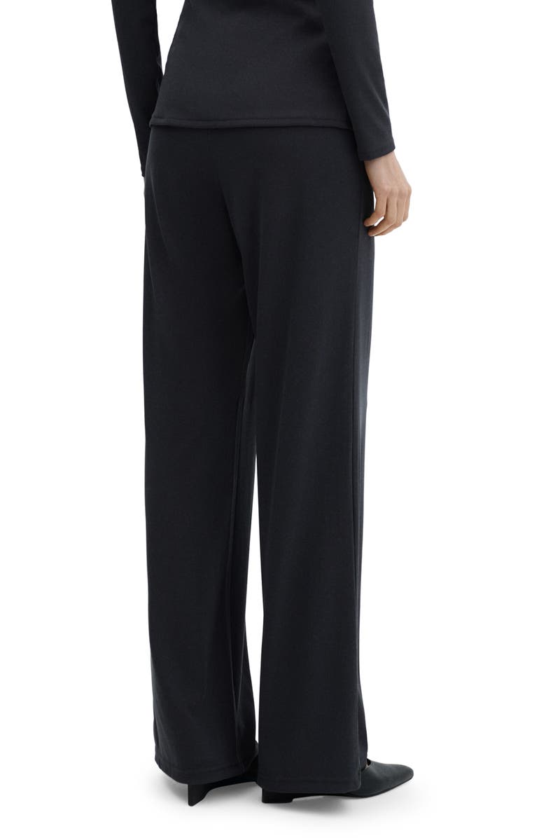 MANGO Wide Leg Pull-On Pants, Alternate, color, 