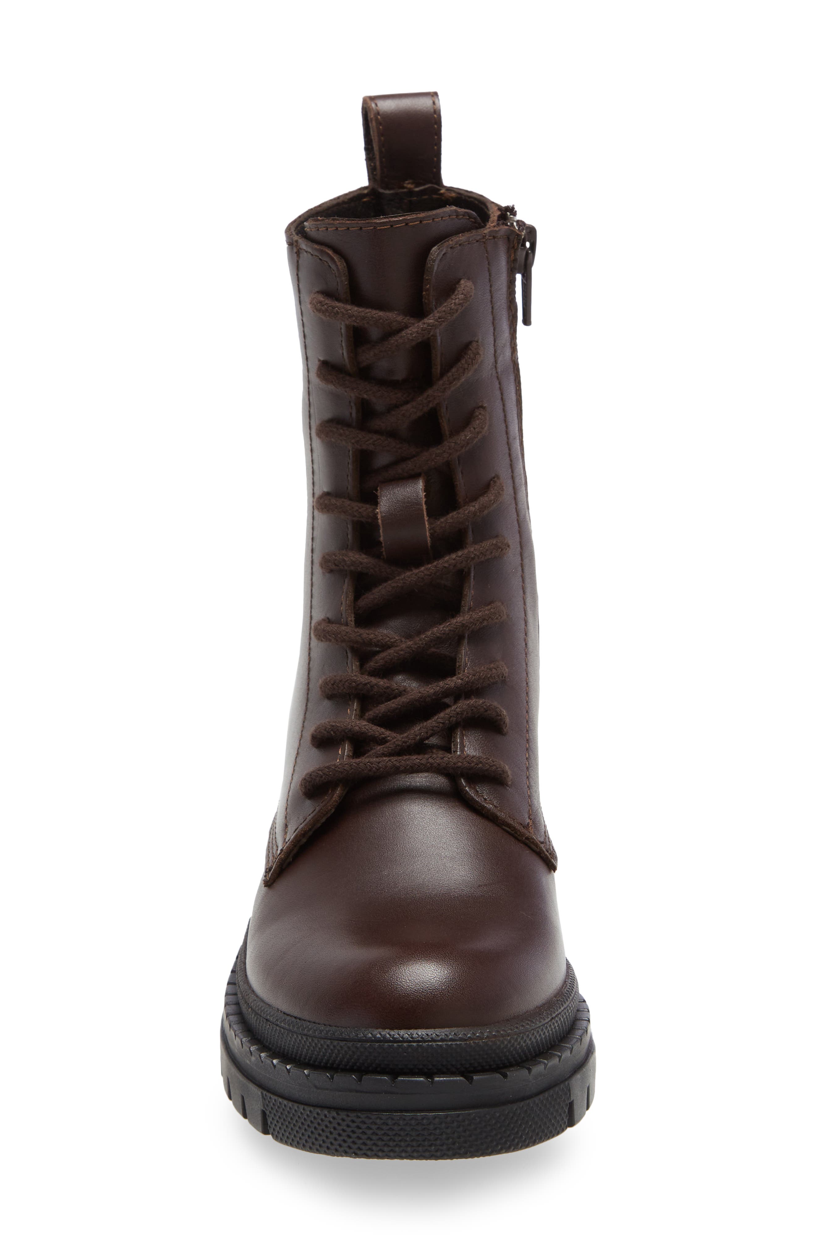 Jamisyn Lace-Up Boot, Alternate, color, BROWN LEATHER