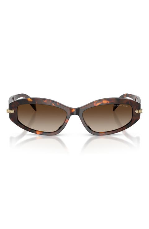 Wilmington 54mm Oval Sunglasses