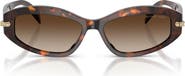 Michael Kors Wilmington 54mm Oval Sunglasses