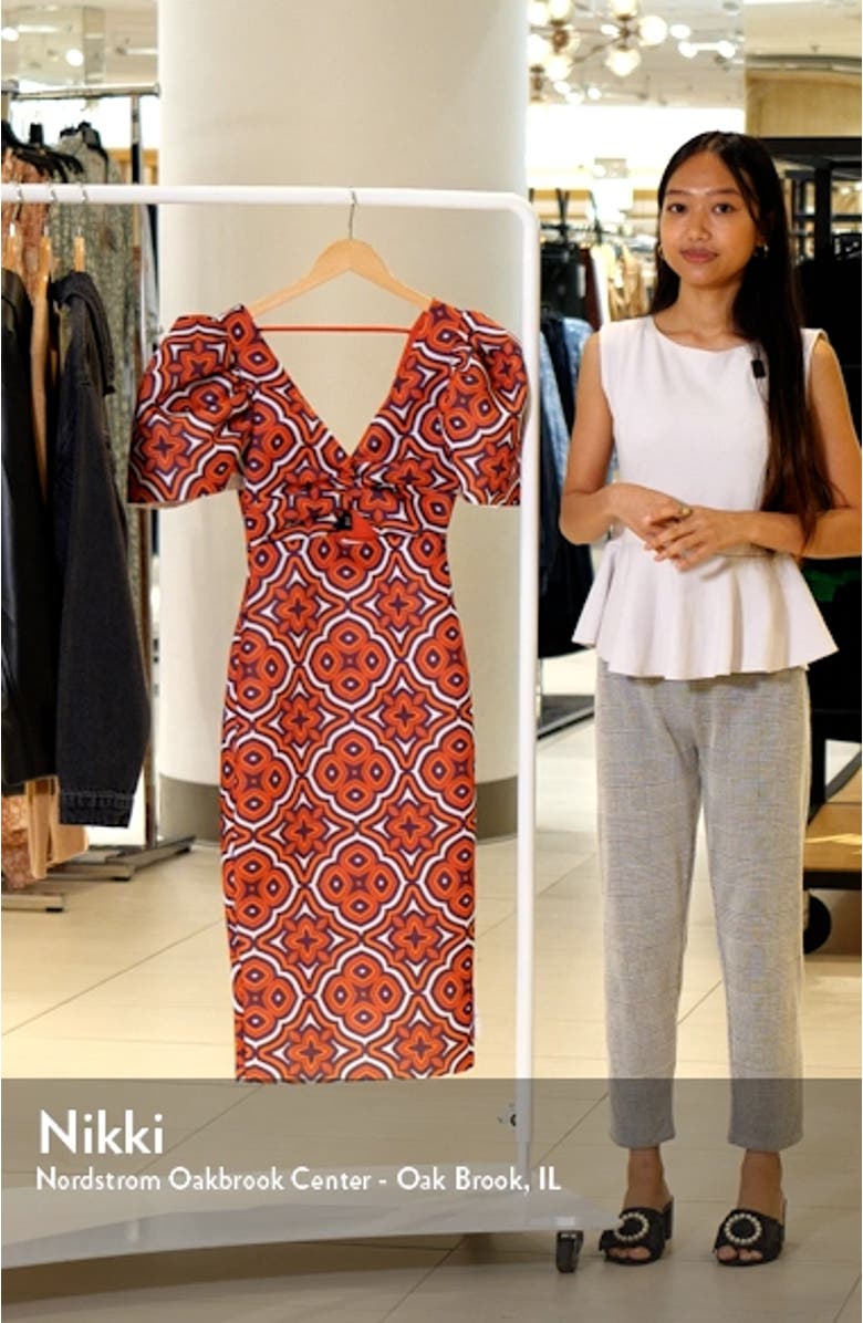 Twist Front Midi Dress, sales video thumbnail