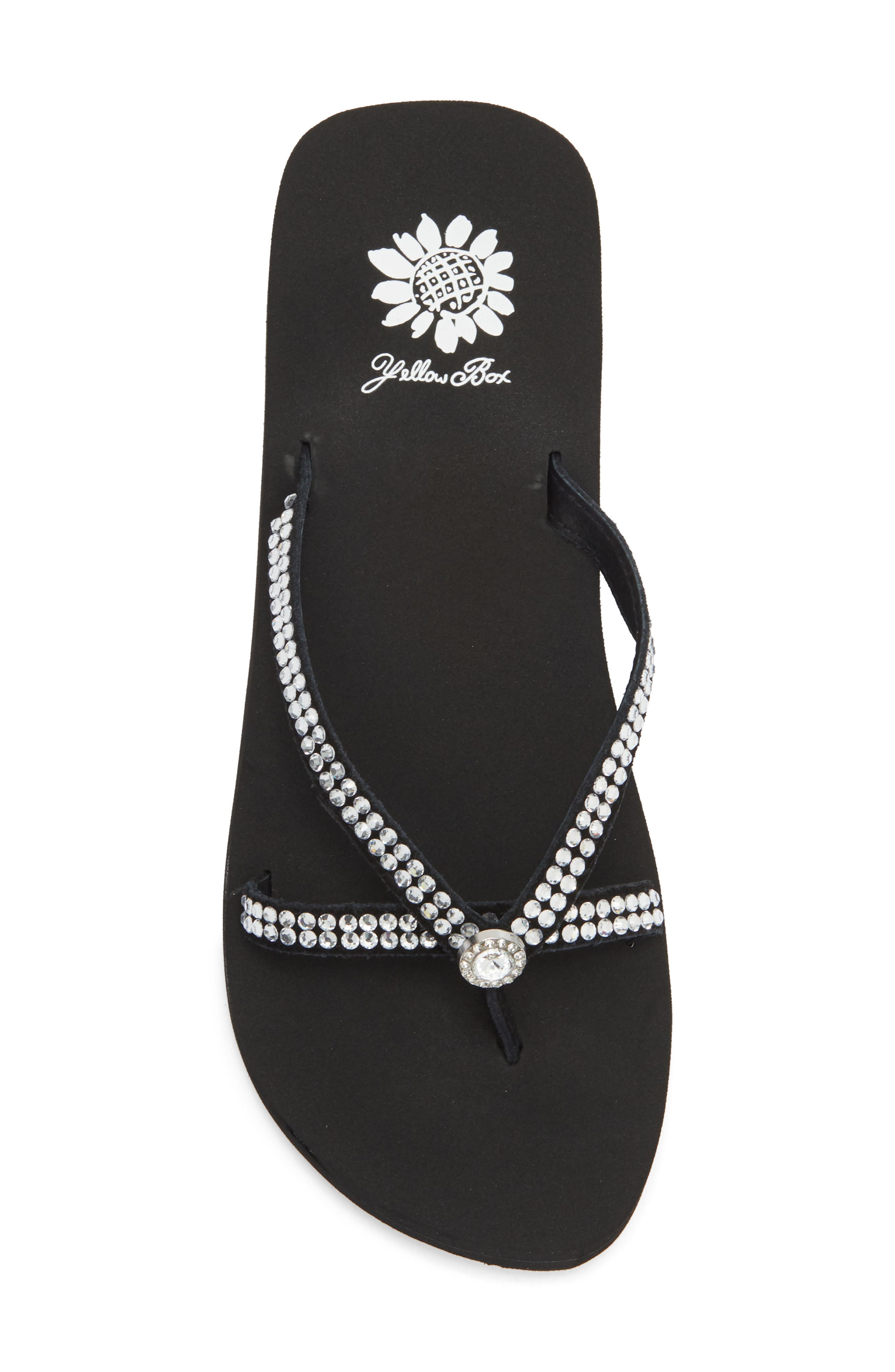 Yellow Box Premium Stormy Platform Sandal, Alternate, color, Black