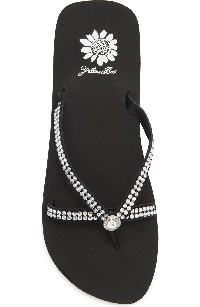 Yellow Box Premium Stormy Platform Sandal, Alternate, color, Black