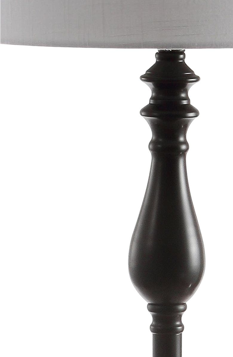 JONATHAN Y Laine 60" Metal/Glass LED Side Table and Floor Lamp, Oil Rubbed Bronze, Alternate, color, Oil Rubbed Bronze