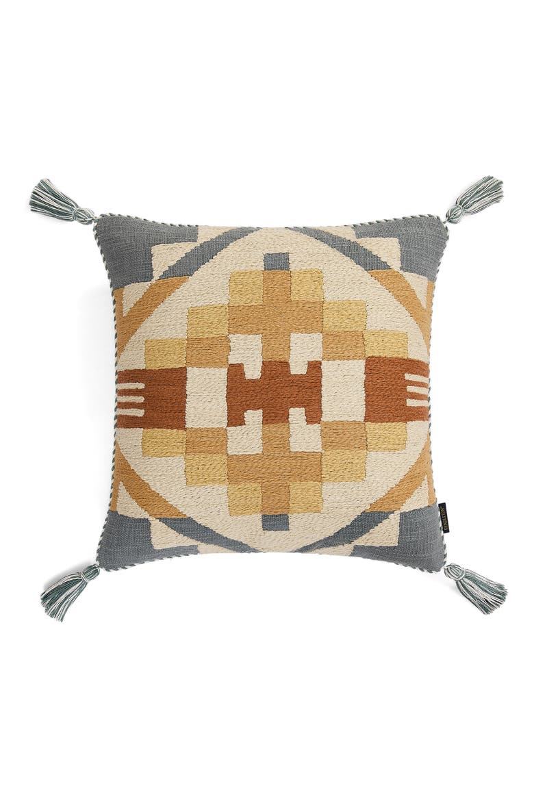 Carico Lake Accent Pillow, Main, color, STORMY SEA