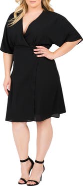 Standards & Practices Candice Georgette Wrap Dress