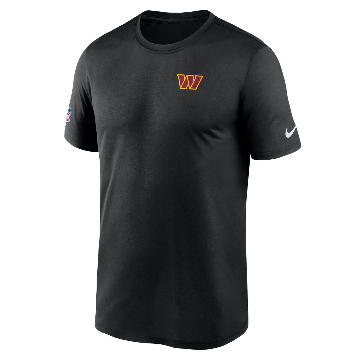 Men's Nike Black Washington Commanders Sideline Legend Small Logo Dri-FIT T-Shirt - image 2