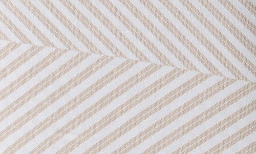 Domani Home Cotton Sateen Crib Sheet Set In Leze Taupe