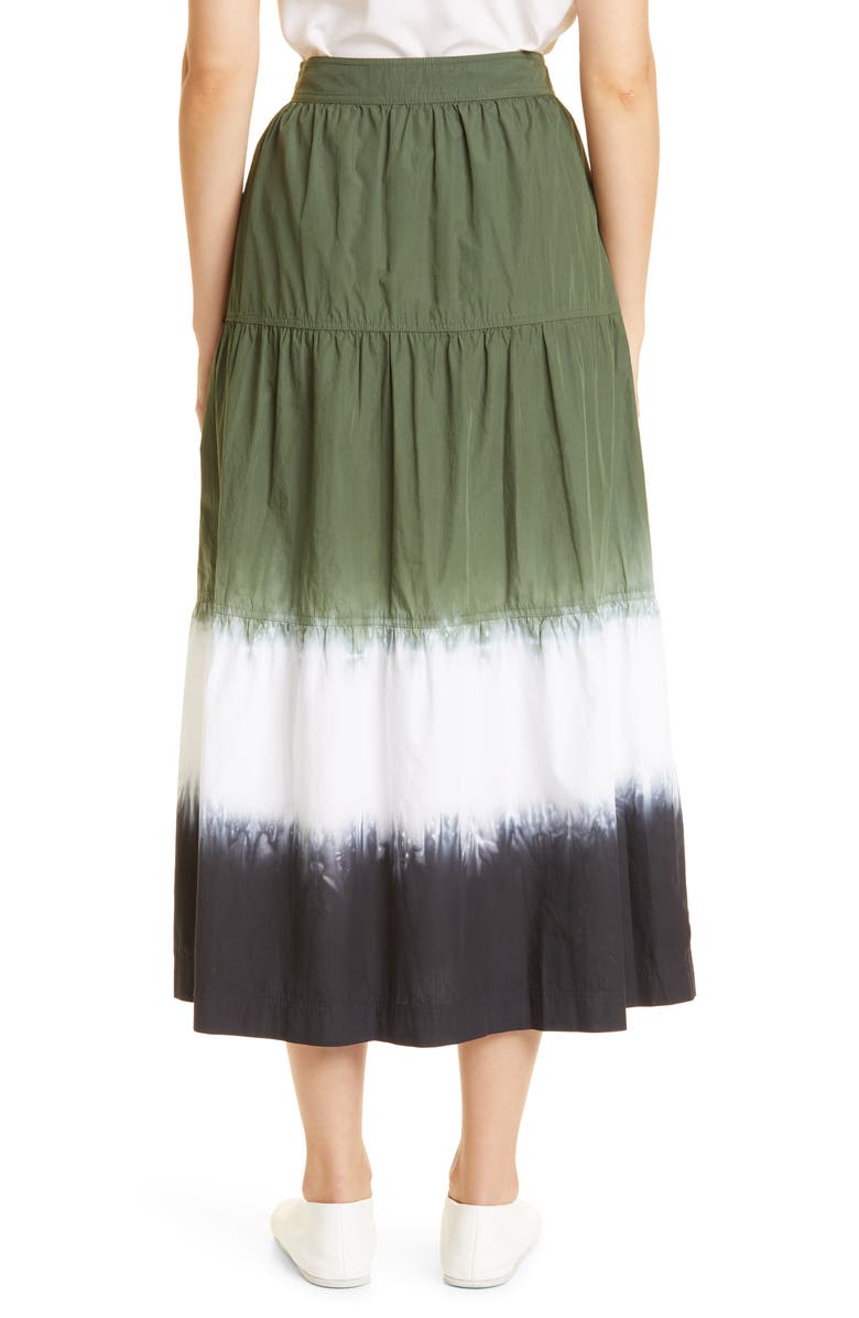 Derek Lam 10 Crosby Lynne Tie Dye Maxi Skirt, Alternate, color, 