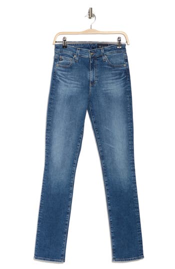 AG AG MARI EXTENDED SLIM STRAIGHT LEG JEANS 