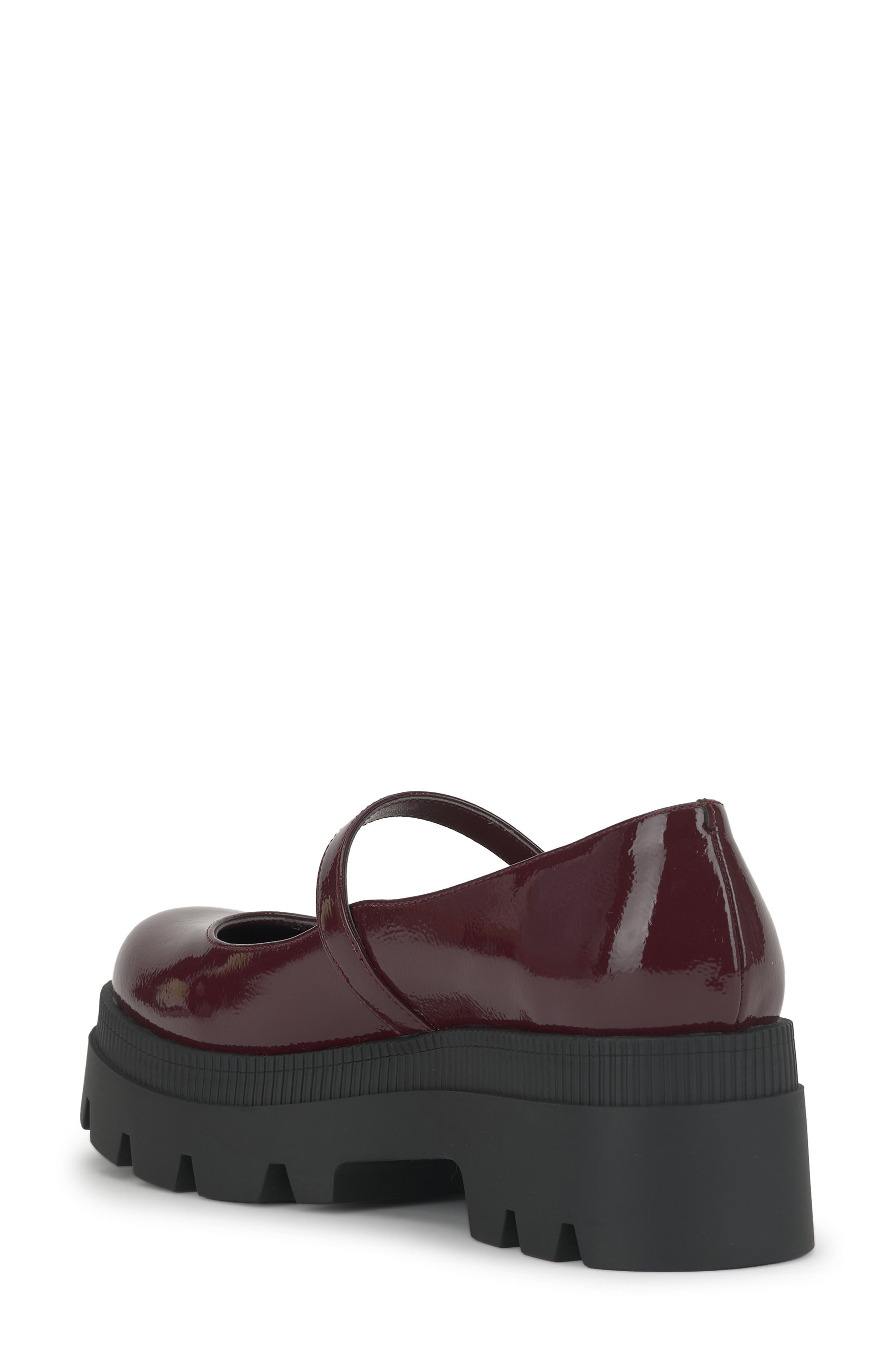 Uvelia Mary Jane Platform Pump, Alternate, color, DARK CHERRY