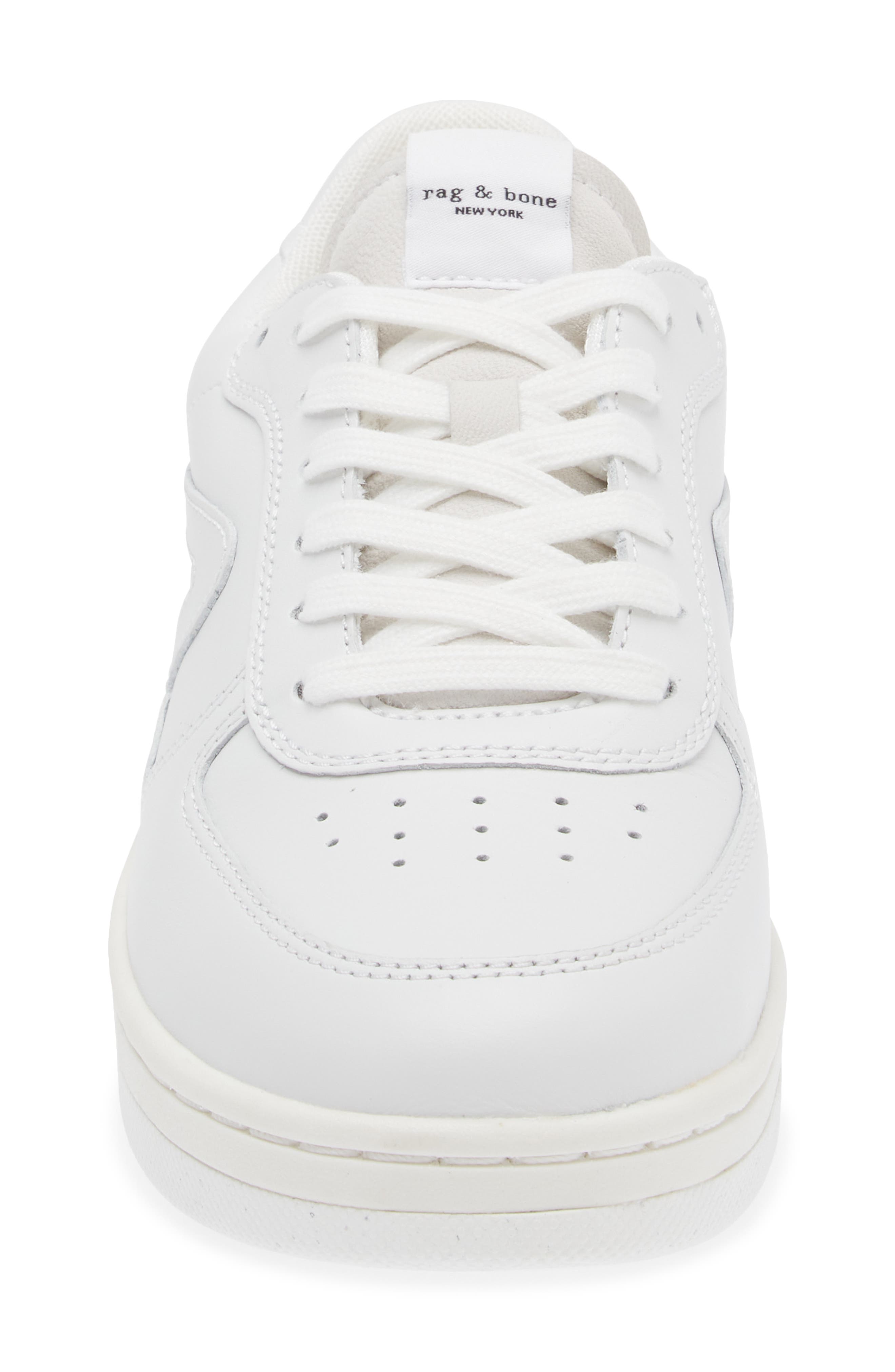rag & bone Retro Court Sneaker, Alternate, color, White