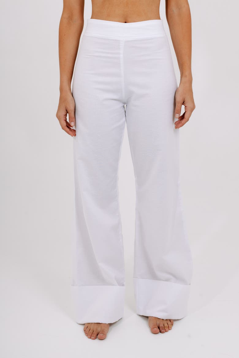Breeze Wide-Leg Pants, Alternate, color, White