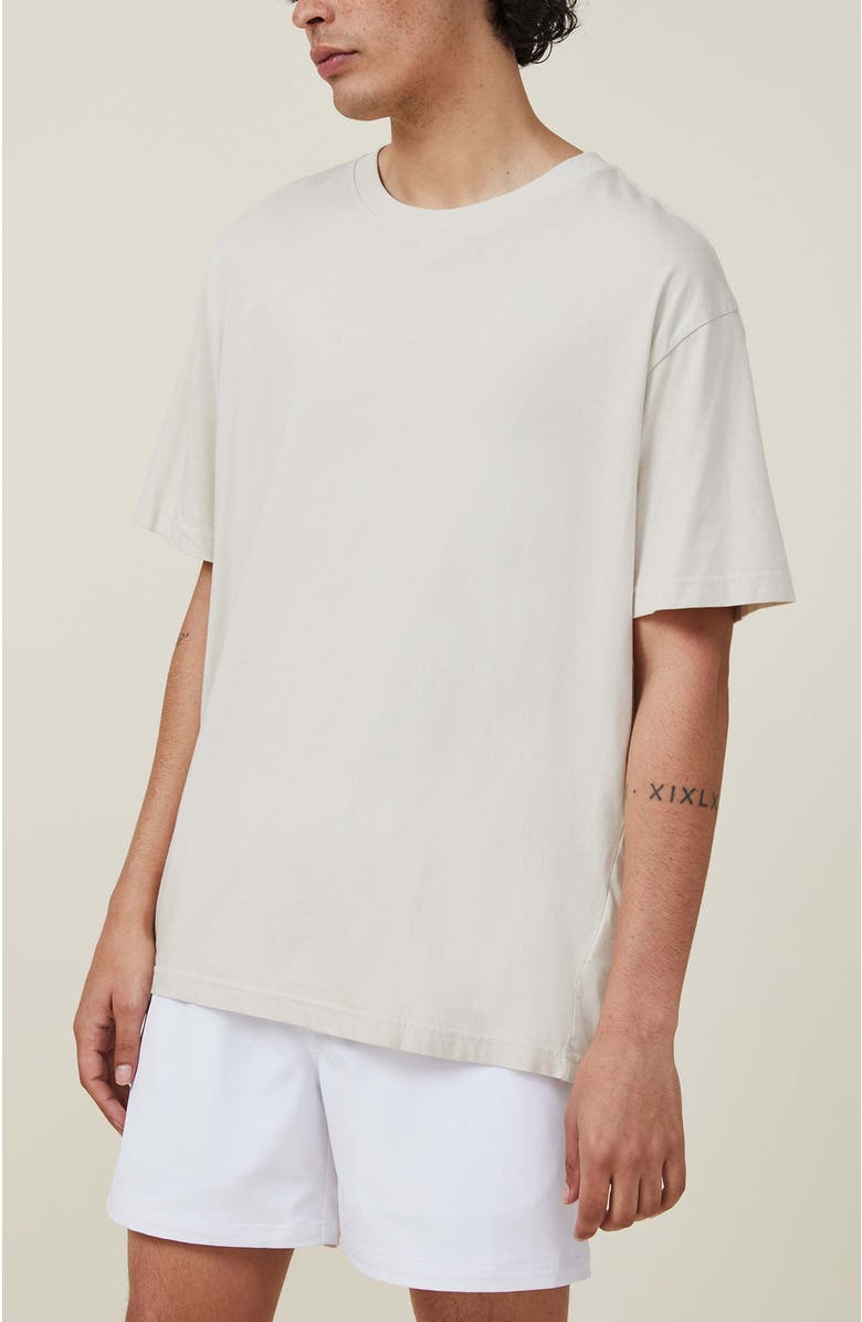 Cotton On Men's Stretch Swim Short, Alternate, color, White