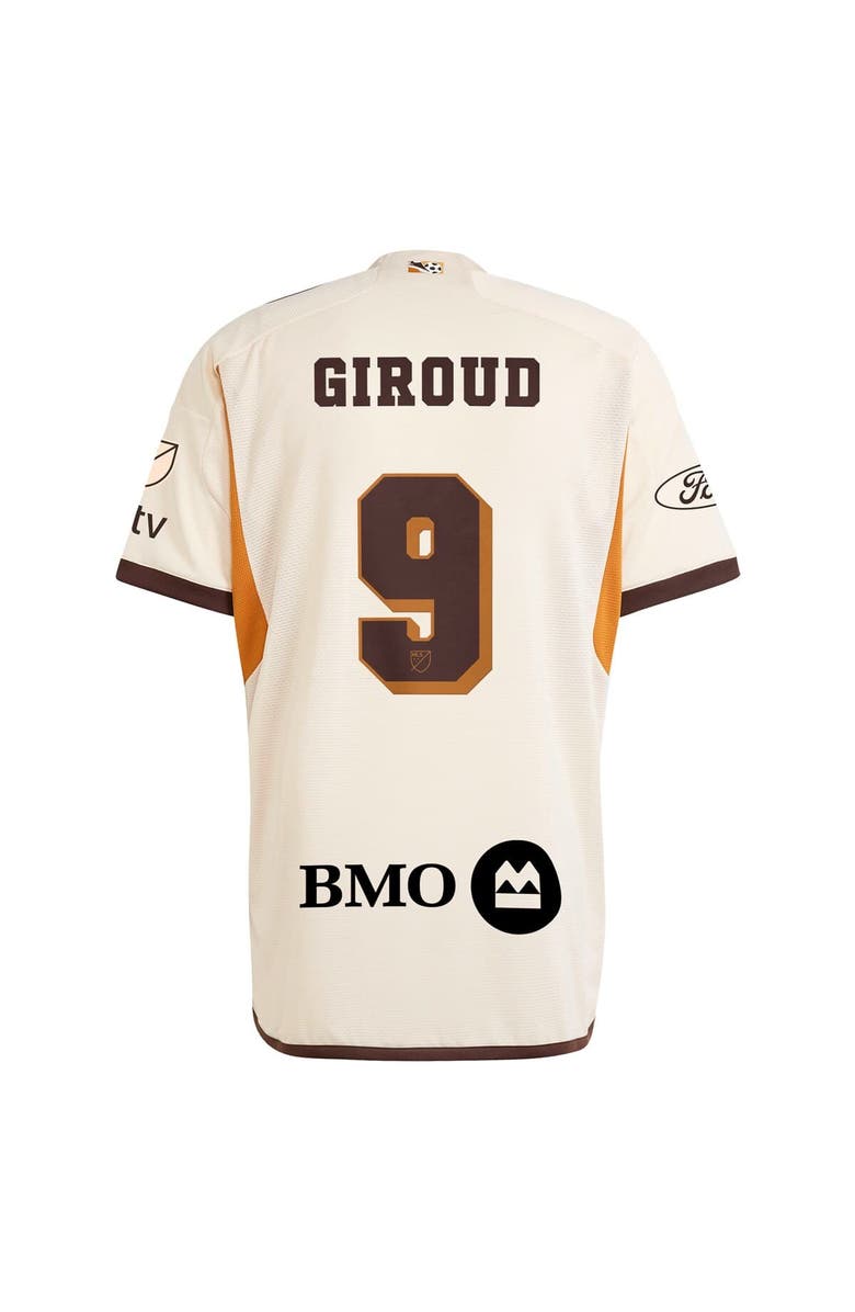 adidas Men's adidas Olivier Giroud Tan LAFC 2024 Archive Authentic Jersey, Alternate, color,
