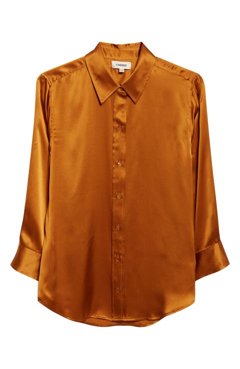 Dani Silk Charmeuse Blouse