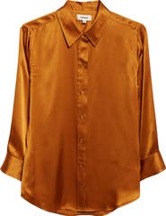 L'AGENCE Dani Silk Charmeuse Blouse