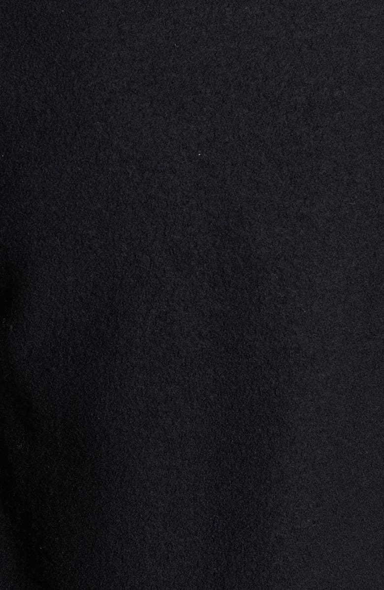 Eileen Fisher Leather Trim Merino Wool Jacket, Alternate, color,