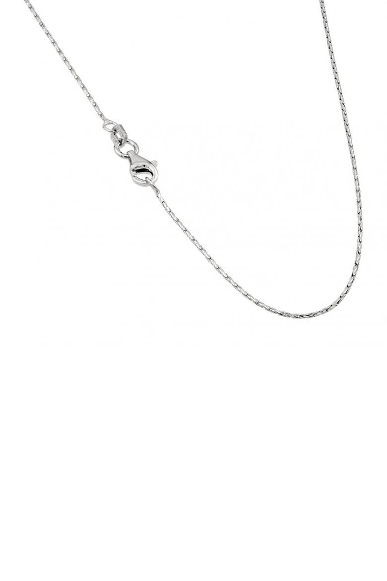 Sterling Silver 0.8mm Sparkle Chain 16", Main, color, SILVER